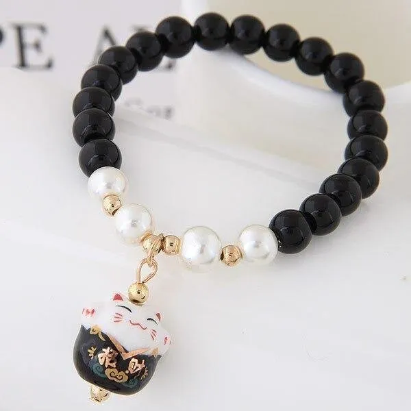 Cute Lucky Cat Bracelet