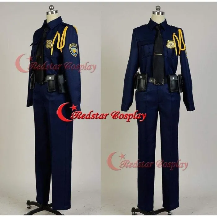 Zootopia Cosplay Zootopia Police Officer Judy Hopps Or Nick Wilde Police Officer Uniform Outfit Suit