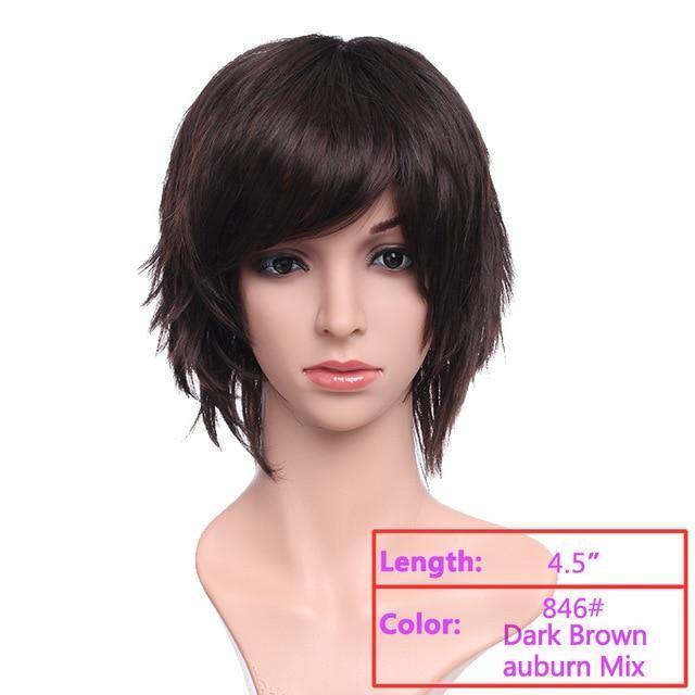 Womens Synthetic Wigs Bob Short Or Long Wig  Body Wave Cosplay Wigs