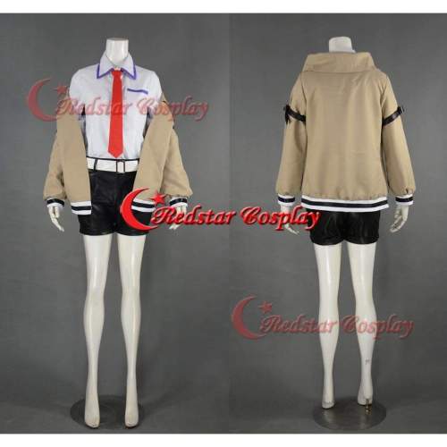 Steins Gate Makise Kurisu Cosplay Costume Custom In Sizes