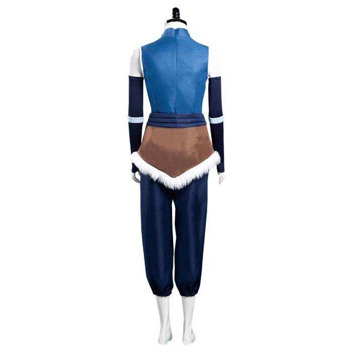 The Legend Of Korra Season 4 Korra Top Pants Outfits Halloween Carnival Suit Cosplay Costume