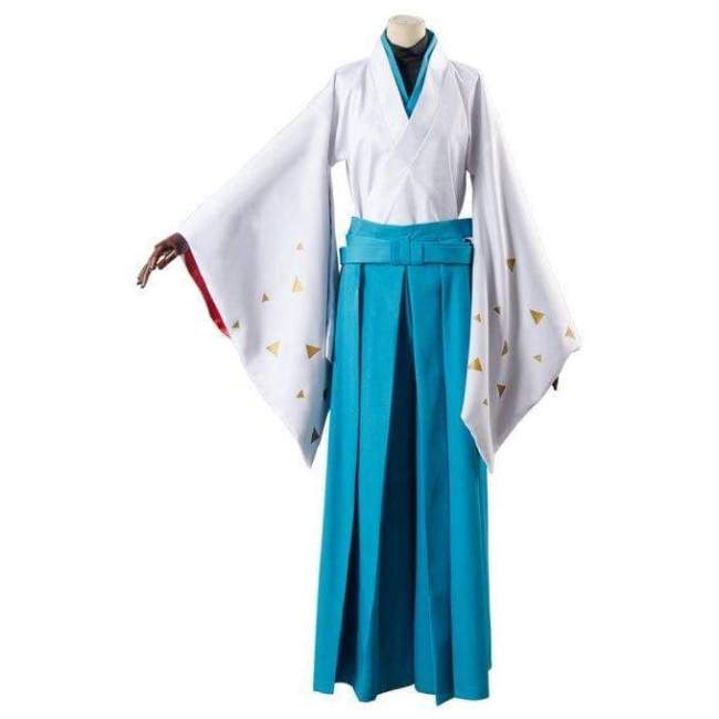 Touken Ranbu Tomoegata Naginata Kimono Cosplay Costume