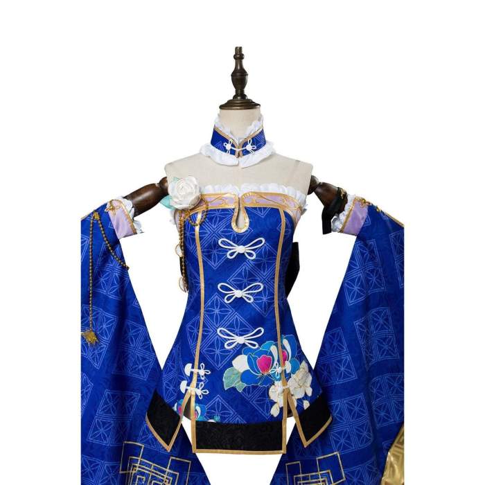 Lovelive Aqours China Dress Ver Kanan Matsuura Cosplay Costume