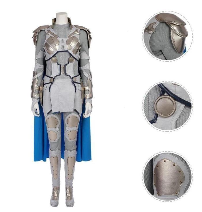 New Thor Ragnarok Valkyrie Cosplay Costume Women Movie Superhero Battle Suit Fancy Outfit Halloween Costumes For Women Full Set