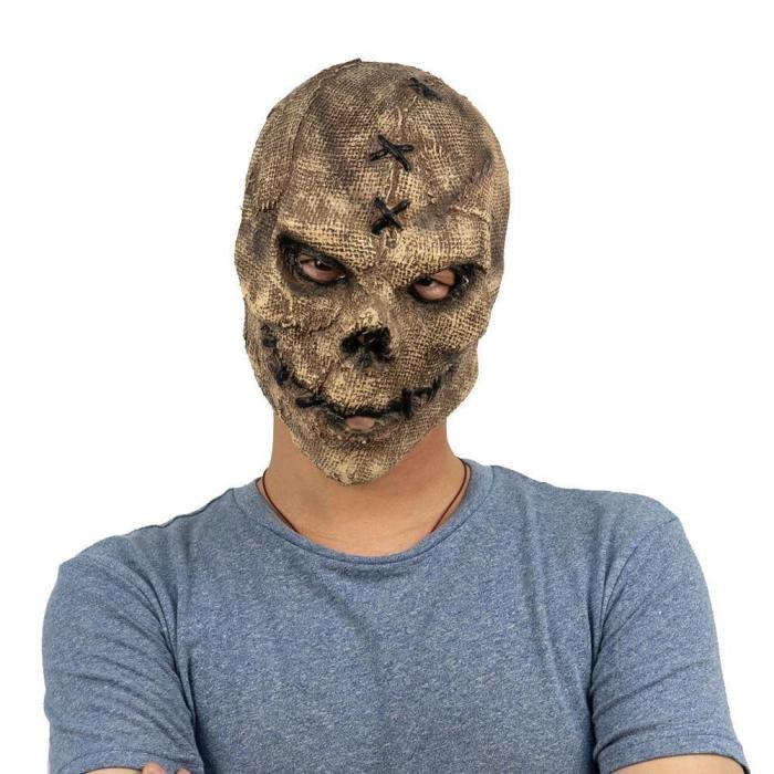 Horror Killer Skull Cosplay Skeleton Latex Mask Helmet Halloween Props