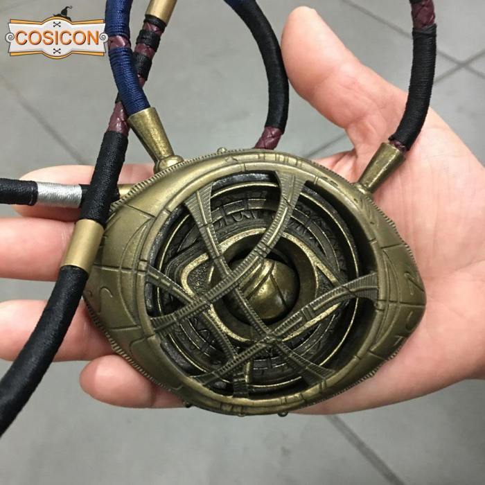 Doctor Strange Pendant Eye Of Agamotto Necklace Cosplay Prop