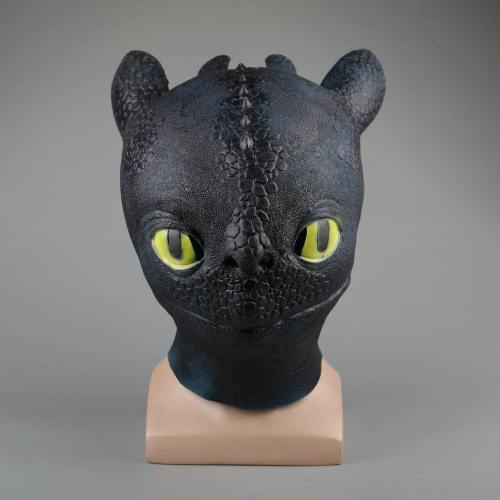 Movie How To Train Your Dragon 3 The Hidden World Toothless Cosplay Face Masks