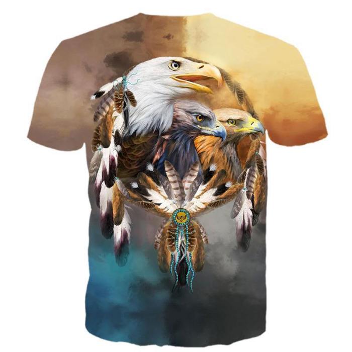 Spiritual Tribal Eagles Shirts