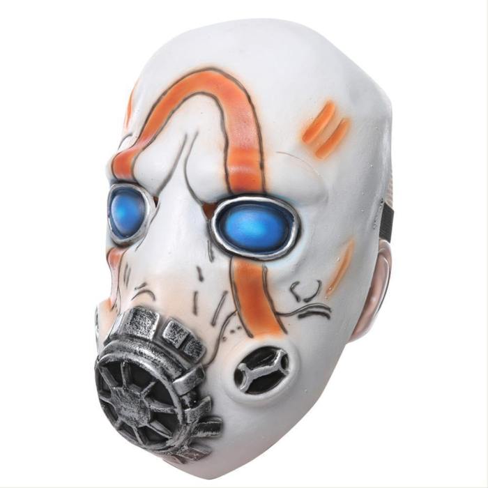 Borderlands 3 Psycho Bandit Adult Latex Face Cover With Blue Eyes Cosplay Accessories