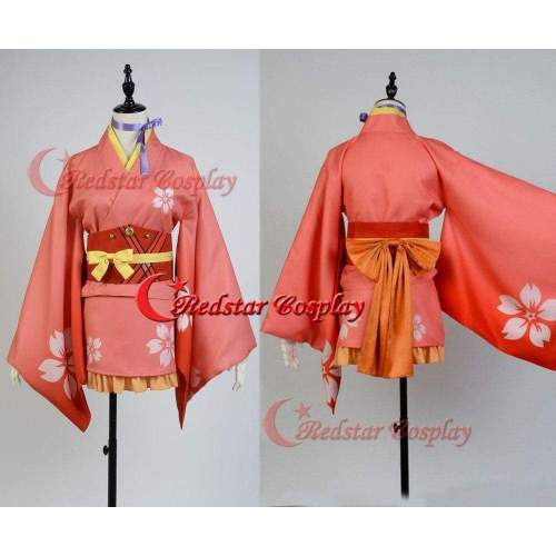 Kabaneri Of The Iron Fortress Mumei Nameless Cosplay Costume Kimono Outfit Dress