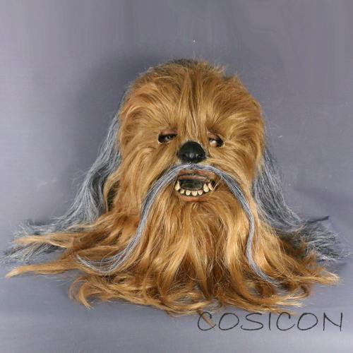 Star Wars The Force Awakens Chewbacca Mask Halloween Cosplay Helmet