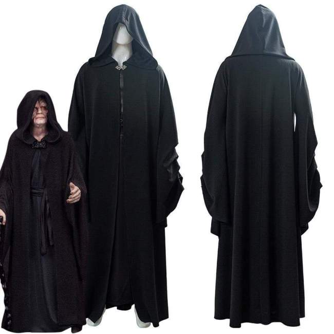 Star Wars 9 : The Rise Of Skywalker Darth Sidious Sheev Palpatine Cosplay Costume