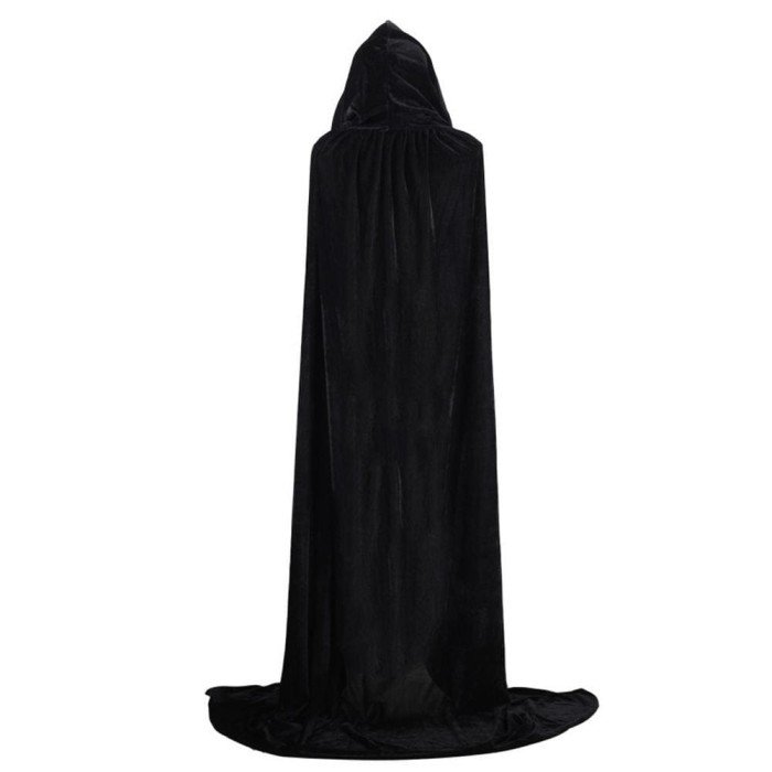 Hooded Witch Cloak Halloween Party Costume