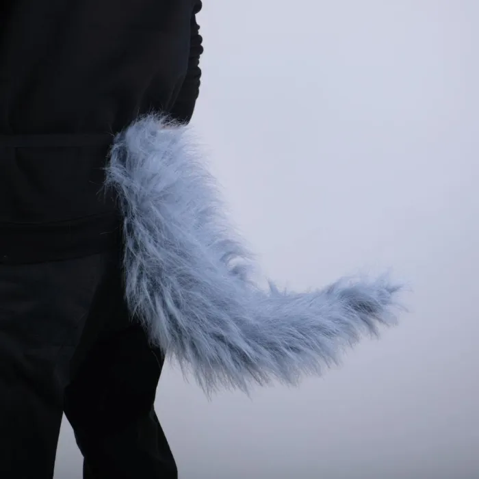 Anime Beastars Legoshi The Wolf Costumes Face Mask Gloves Tail Cosplay Animal Wolf Masks Masquerade Costume Props