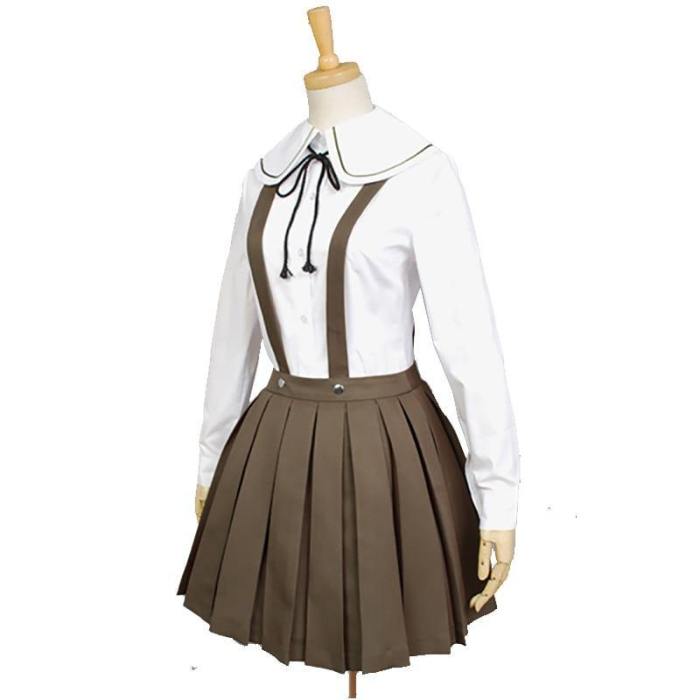 Danganronpa Fujisaki Chihiro Costume Jk School Uniform Sailor Suit
