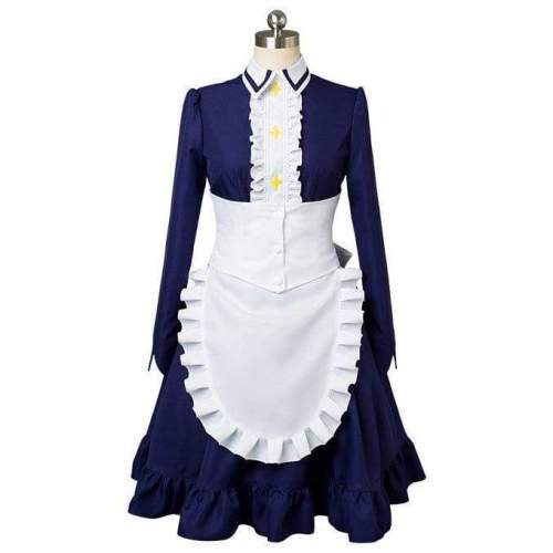 Seven Deadly Sins Nanatsu No Taizai 2  Elizabeth Liones Maid Dress Cosplay Costume