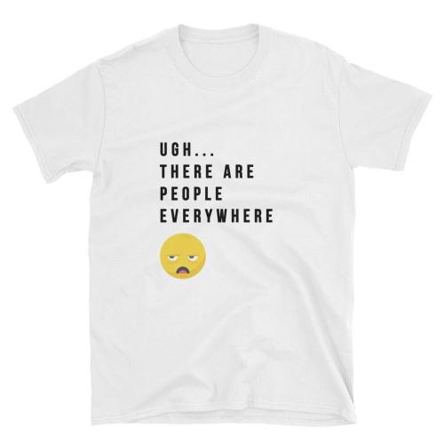  People Everywhere  Short-Sleeve Unisex T-Shirt (White)