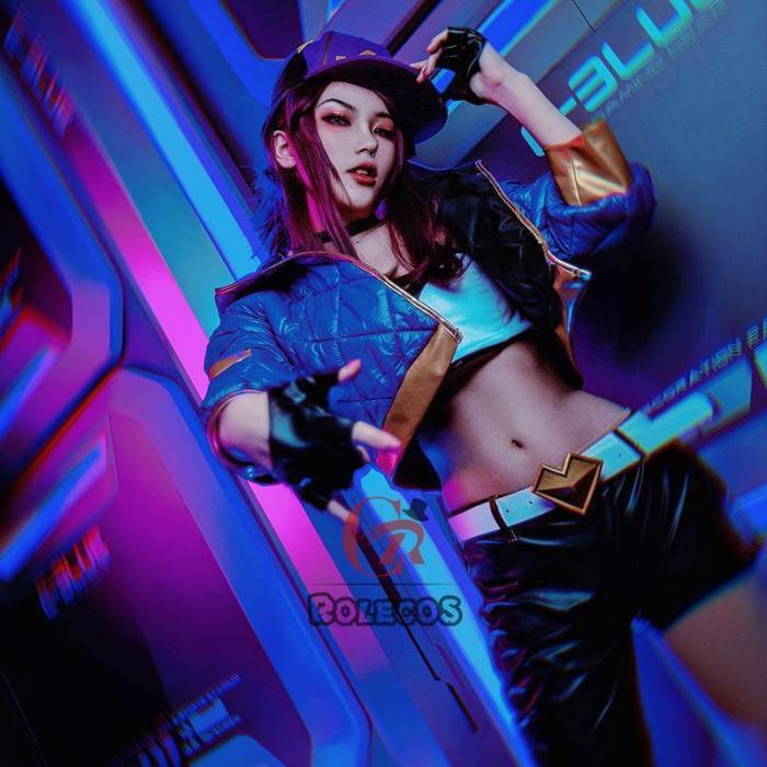 League Of Legends Akali Costumes Suit Lol Cosplay For Girls