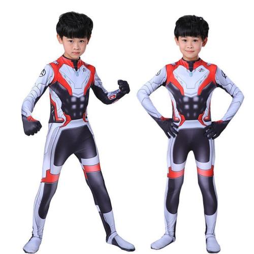 Marvel Kids Adult Avengers 4 Endgame Quantum Realm Costumes Bodysuit