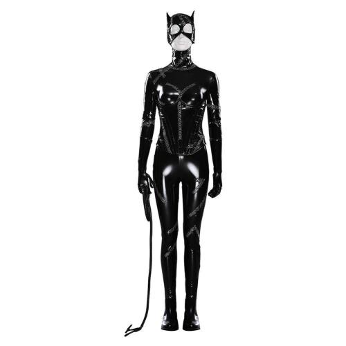 Batman Returns-Dc Catwoman -Selina Kyle Jumpsuit Outfits Halloween Carnival Suit Cosplay Costume