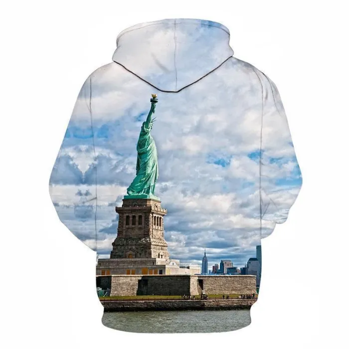 Liberty In  York 3D - Sweatshirt, Hoodie, Pullover
