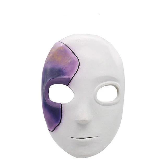 Sally Face Mask Cosplay Latex Masks Wig Halloween Cosplay Props