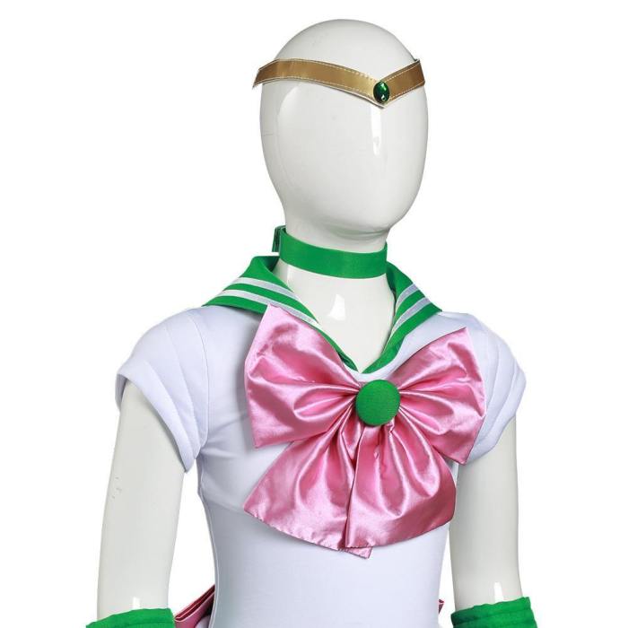 Anime Sailor Moon Kino Makoto Kids Grils Dress Outfits Halloween Carnival Suit Cosplay Costume