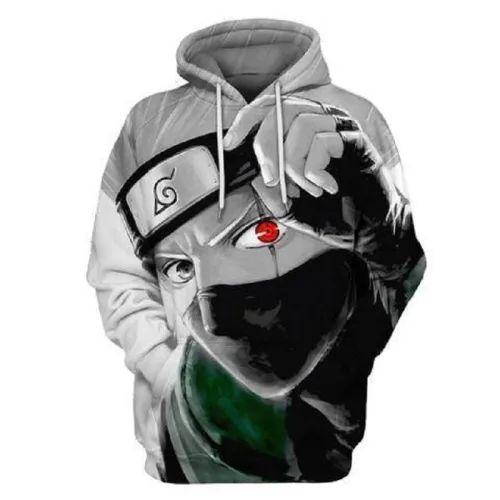 Naruto Hoodie - Hatake Kakashi Pullover Hoodie