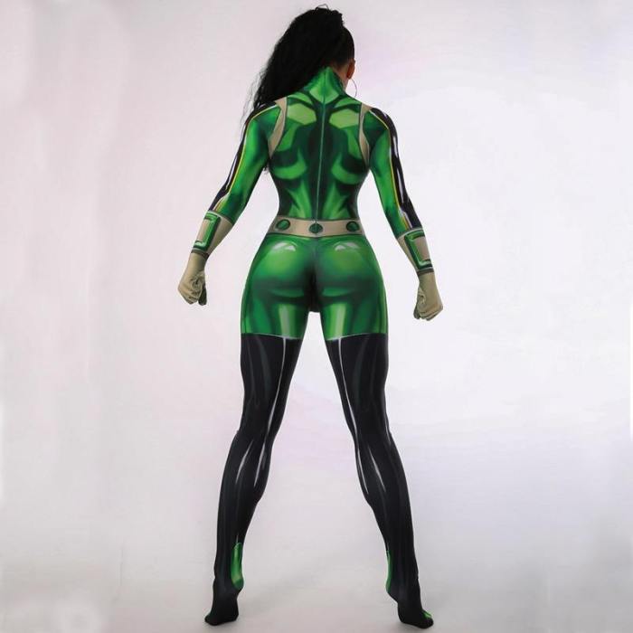 My Hero Academia Froppy Tsuyu Asui Cosplay Costumes Jumpsuits Suit