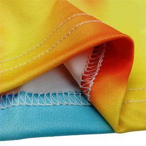 Unisex Tie-Dye Multicolor T-Shirt Rainbow Spiral Streak Tee