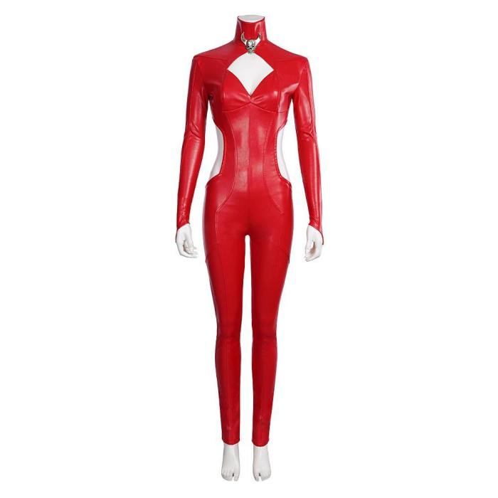 Game Marvel Future Fight-Satana Jumpsuit Romper Outfits Halloween Carnival Suit Cosplay Costume