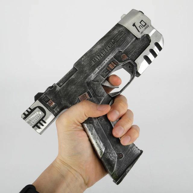 Cyberpunk  Game Cosplay Weapons Gun Toys Cosplay Rpg V Minitech Accessories Fans Souvenir Halloween Party Prop