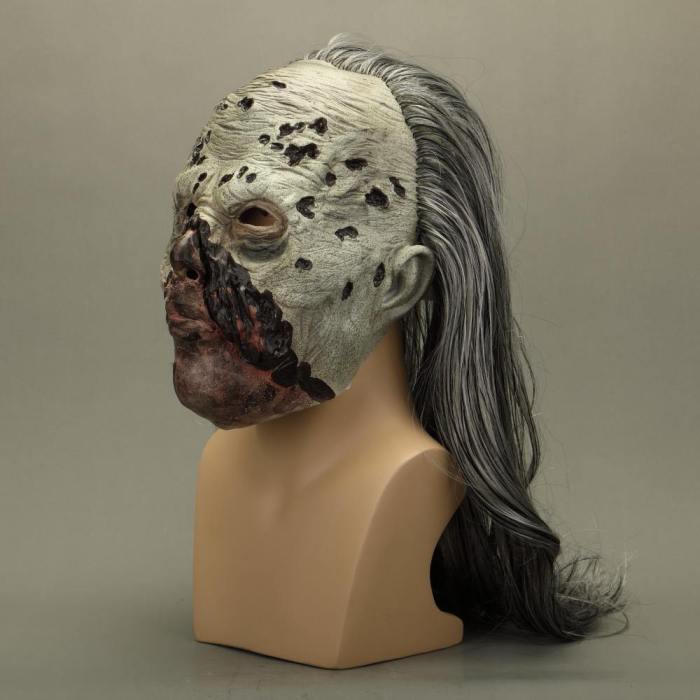 Zombie Mask Cosplay The Walking Dead Whisperers Beta Mask Latex Halloween Scary Masks