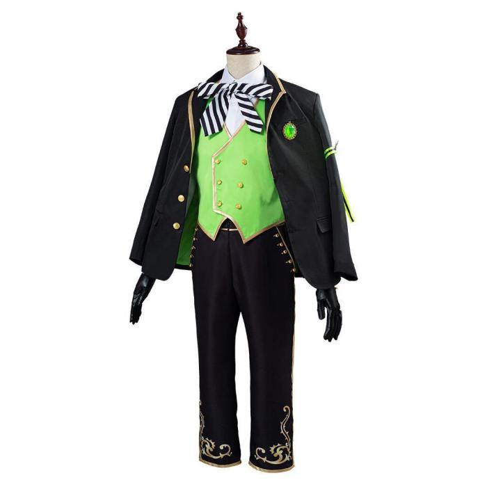 Twisted Wonderland Lilia Vanrouge Uniform Outfit Halloween Carnival Costume Cosplay Costume For Adult