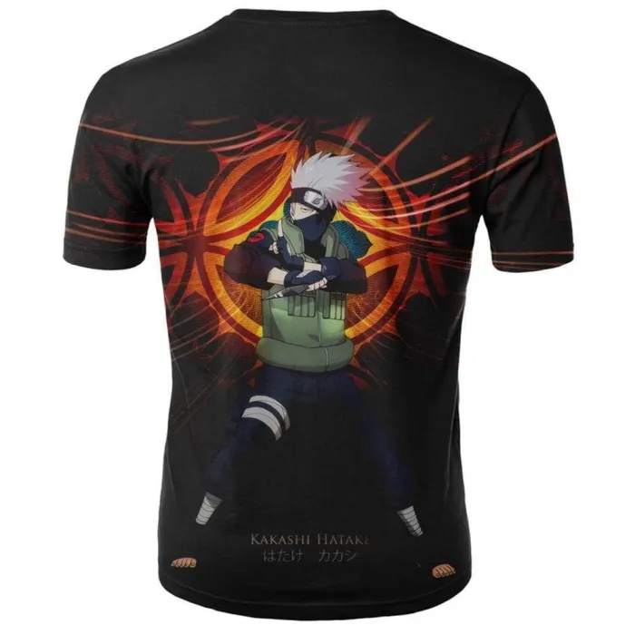 Naruto T-Shirt - Hatake Kakashi Anime T-Shirt Cps802