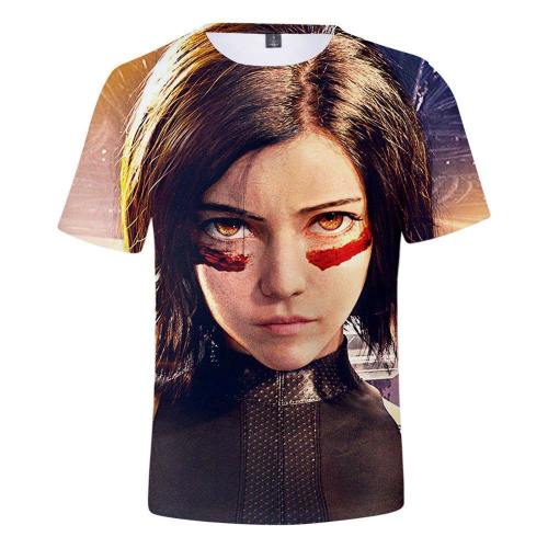 Alita T-Shirt - Battle Angel Graphic T-Shirt Csos987