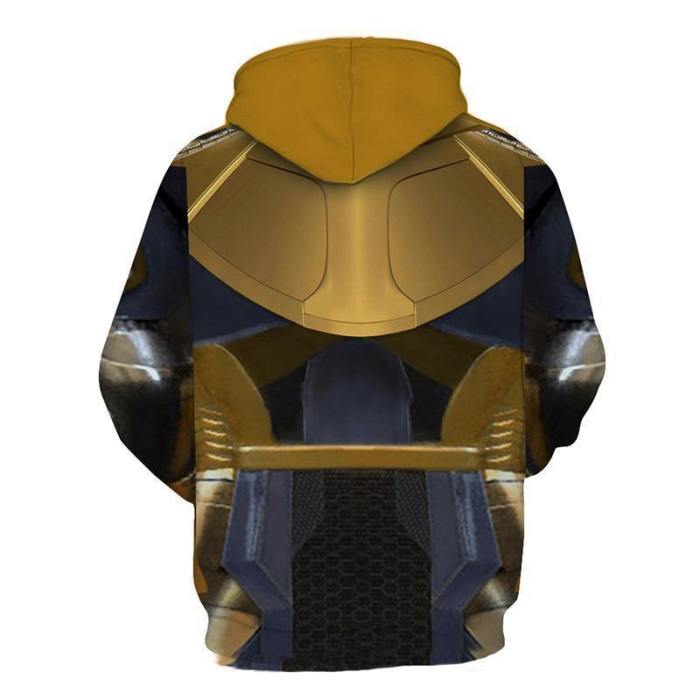 The Avengers Endgame Thanos Pullover Hoodie C