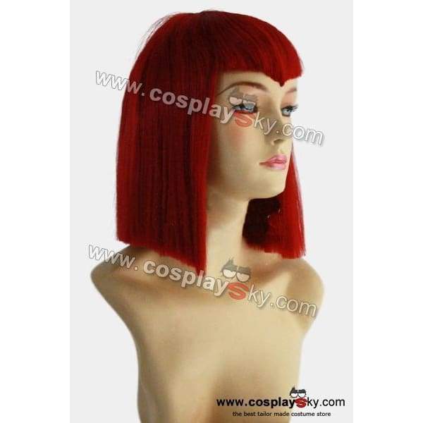 Black Butler Kuroshitsuji Angelina Red Cosplay Wig