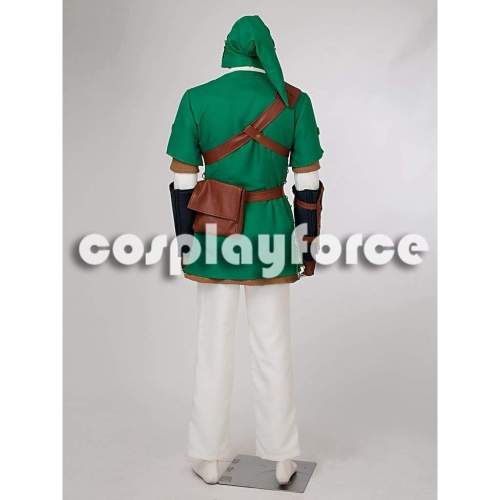 Deluxe The Legend Of Zelda Link Green Cosplay Costume