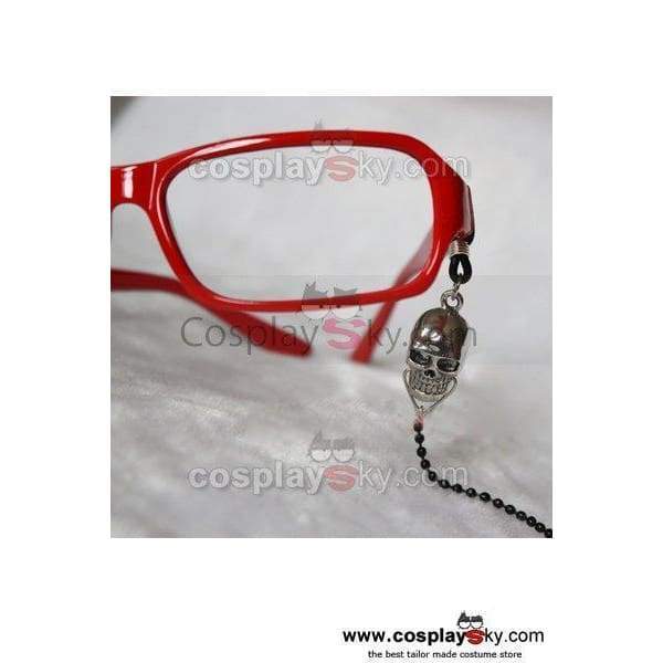 Black Butler Grell Sutcliff Glasses Frame And Chains