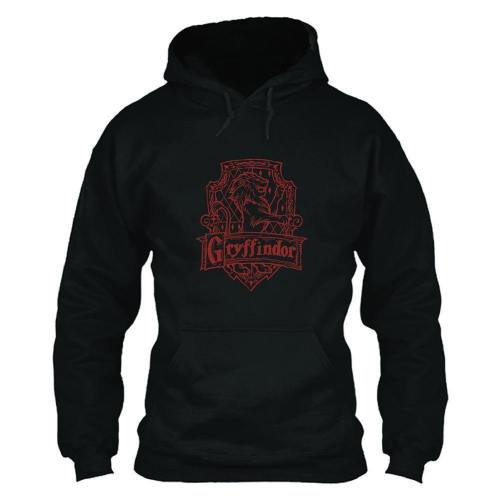 Unisex Harry Potter Hoodies Gryffindor Printed Pullover Jacket Casual Sweatshirt