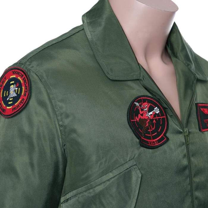 Top Gun: Maverick Bomber Jacket Cosplay Costume