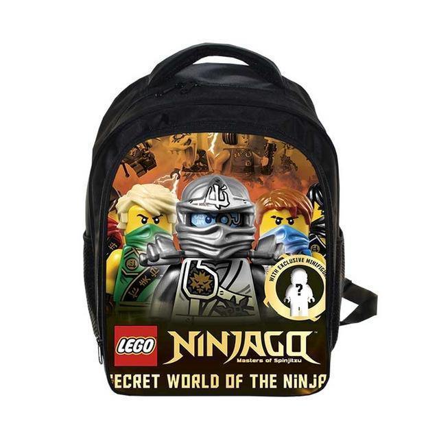 Lego Backpacks Gifts For Boys Girls Kids Cartoon Ninjago Pattern School Bag Pencile Case