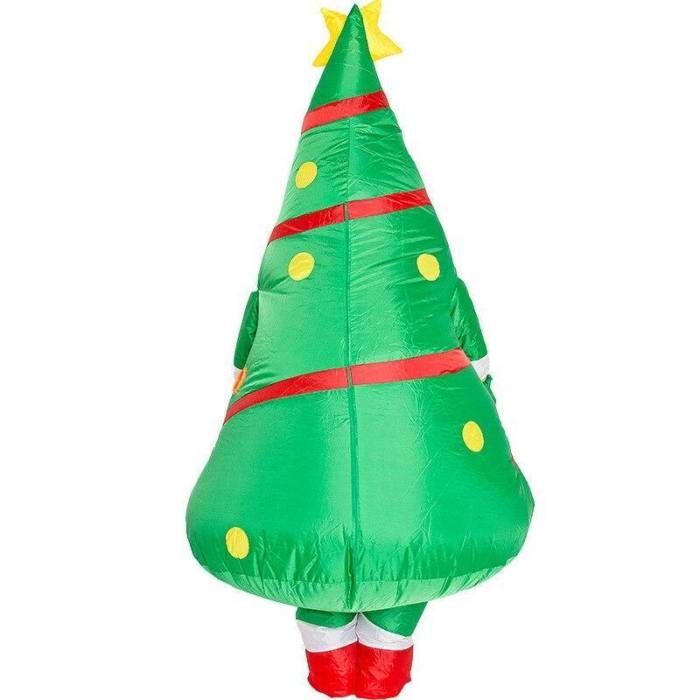 Christmas Tree Inflatable Costumes Party Performance Funny Dress Up