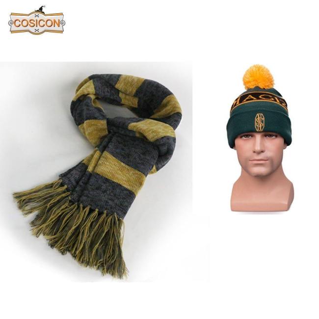 Fantastic Beasts And Where To Find Them Newt Scamander Cosplay Scarf & Hat