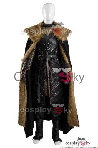 Got 8 Game Of Thrones Season 8 Jon Snow Outfit Cosplay Costume