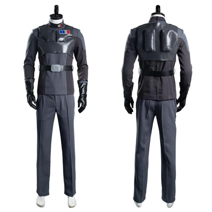 Star Wars Rebels Agent Kallus Top Pants Outfits Halloween Carnival Suit Cosplay Costume