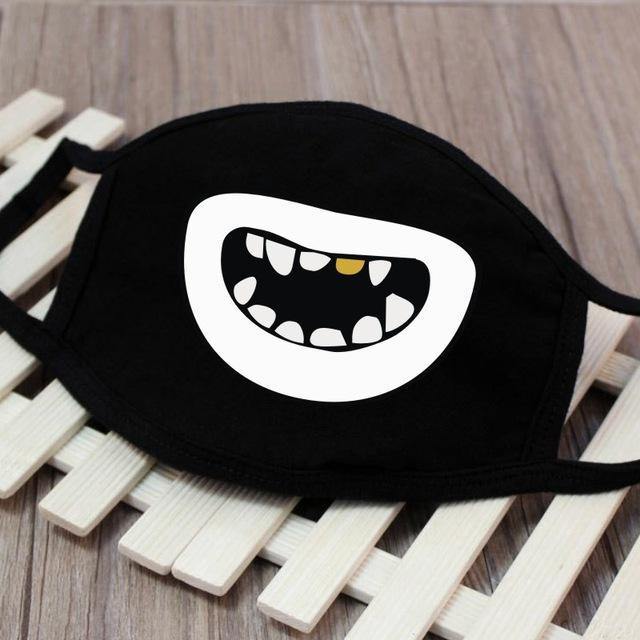 Funny Expressions Reusable Washable Dust Proof Cotton Face Masks