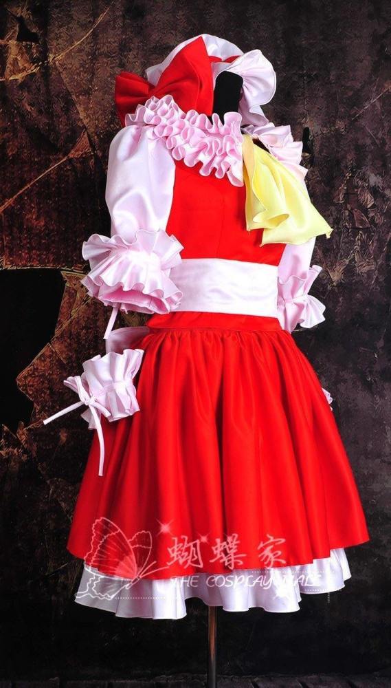 Touhou Project Flandre Scarlet Cosplay Dress/Costume
