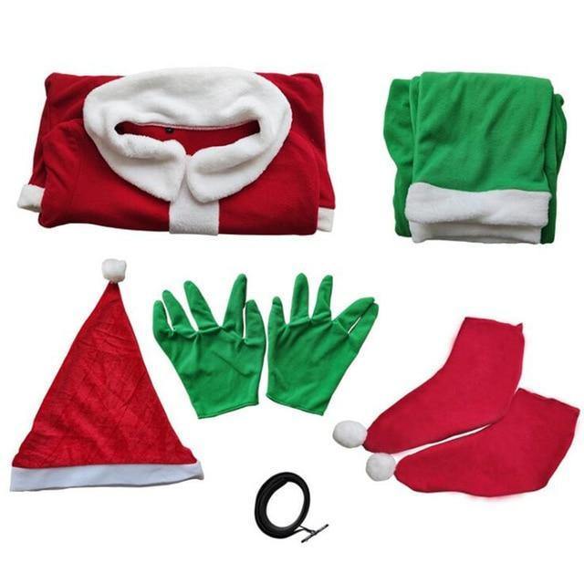 Santa Grinch How The Grinch Stole Christmas Outfits Cosplay Costumes